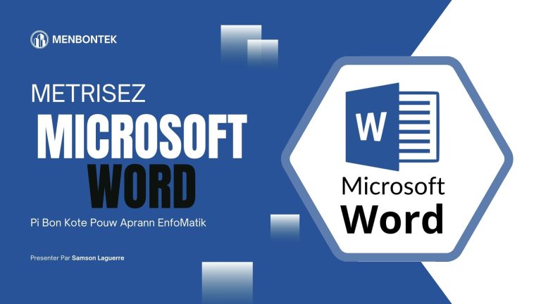 Maîtrisez Microsoft Word